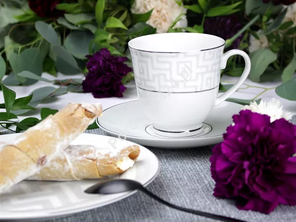 Garnitur do herbaty na 6 osób (21el) Bogucice - Colosseo 956