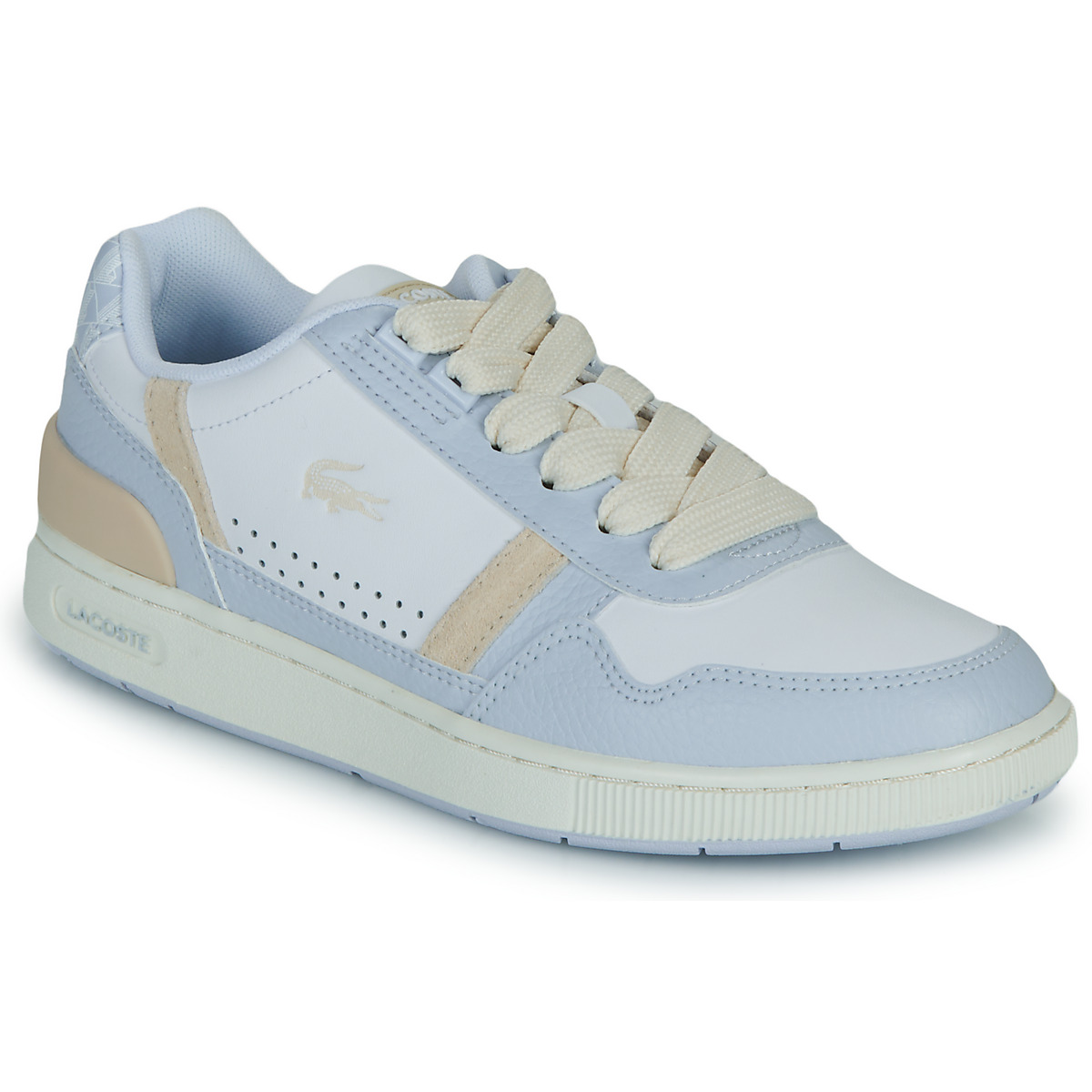 Lacoste - T-CLIP - White / Blue / Pink