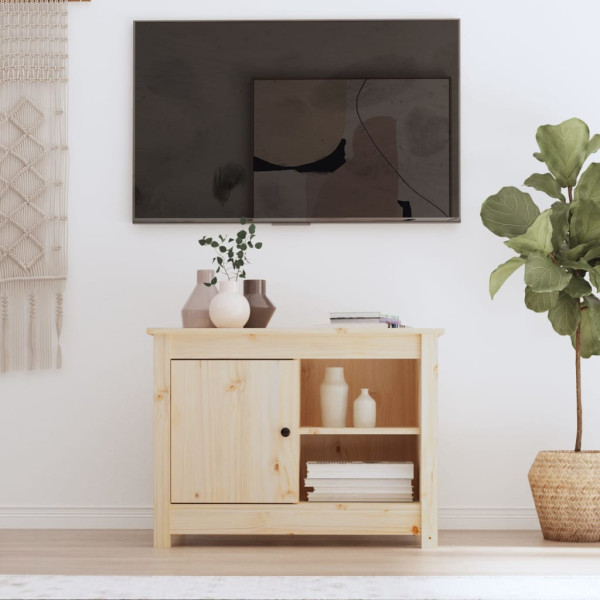 Szafka pod Telewizor Rtv Brąz Mat Nowoczesny Salon 70x36,5x52cm