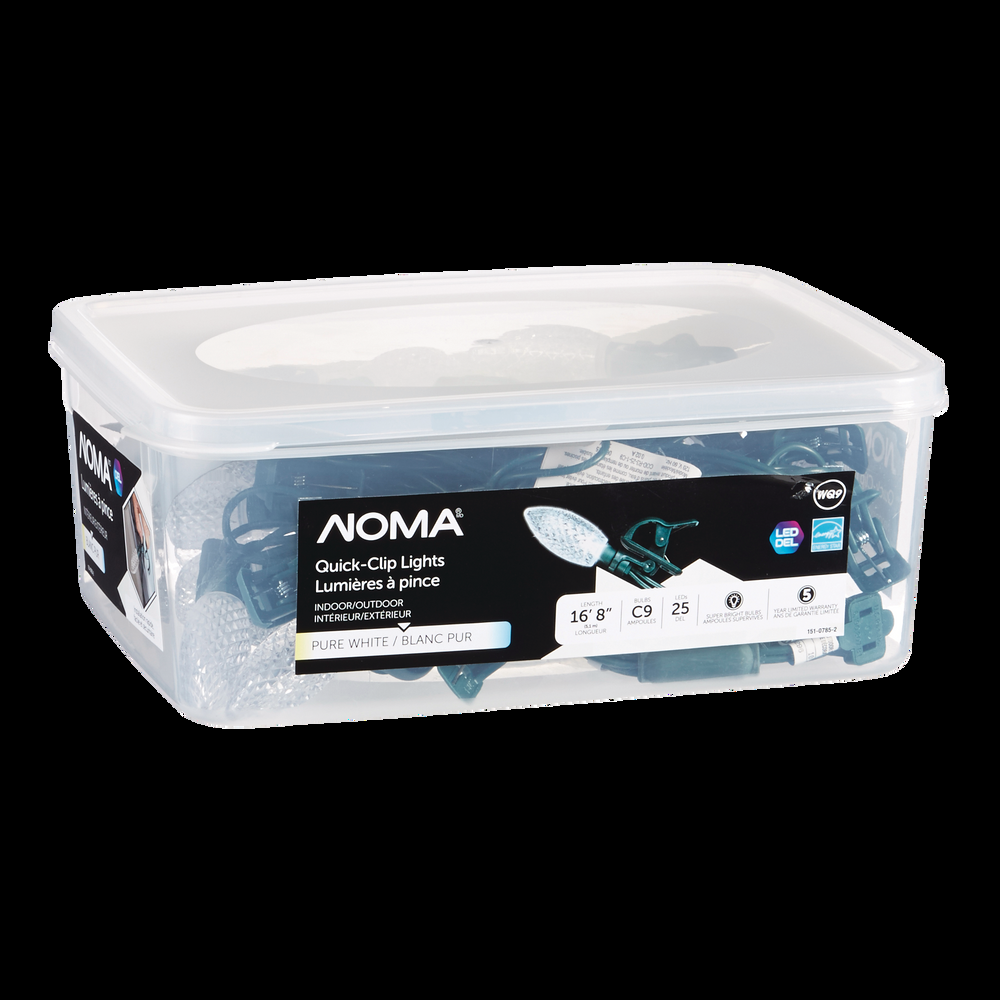 NOMA Quick-Clip 25 C9 LED Lights, PW