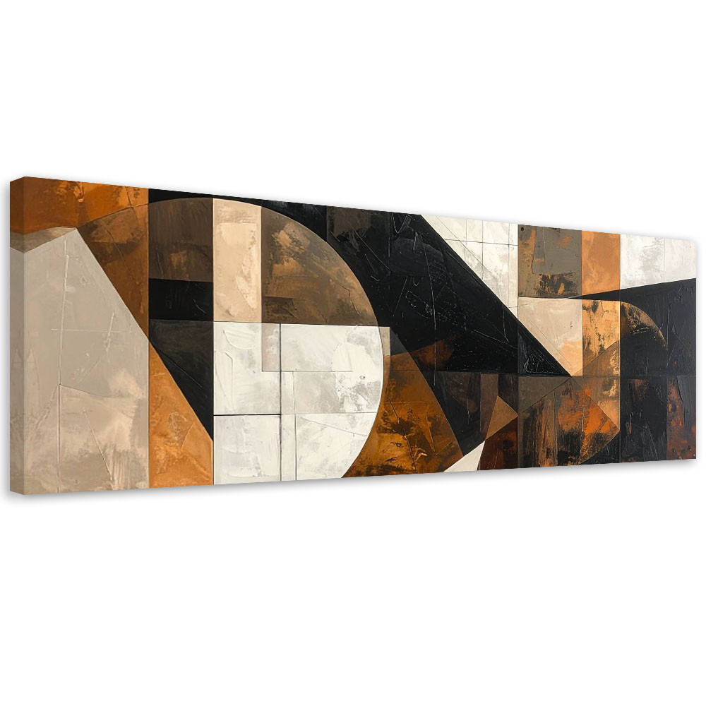 Obraz do salonu sypialni biura loftu, Geometryczna abstrakcja 90x30