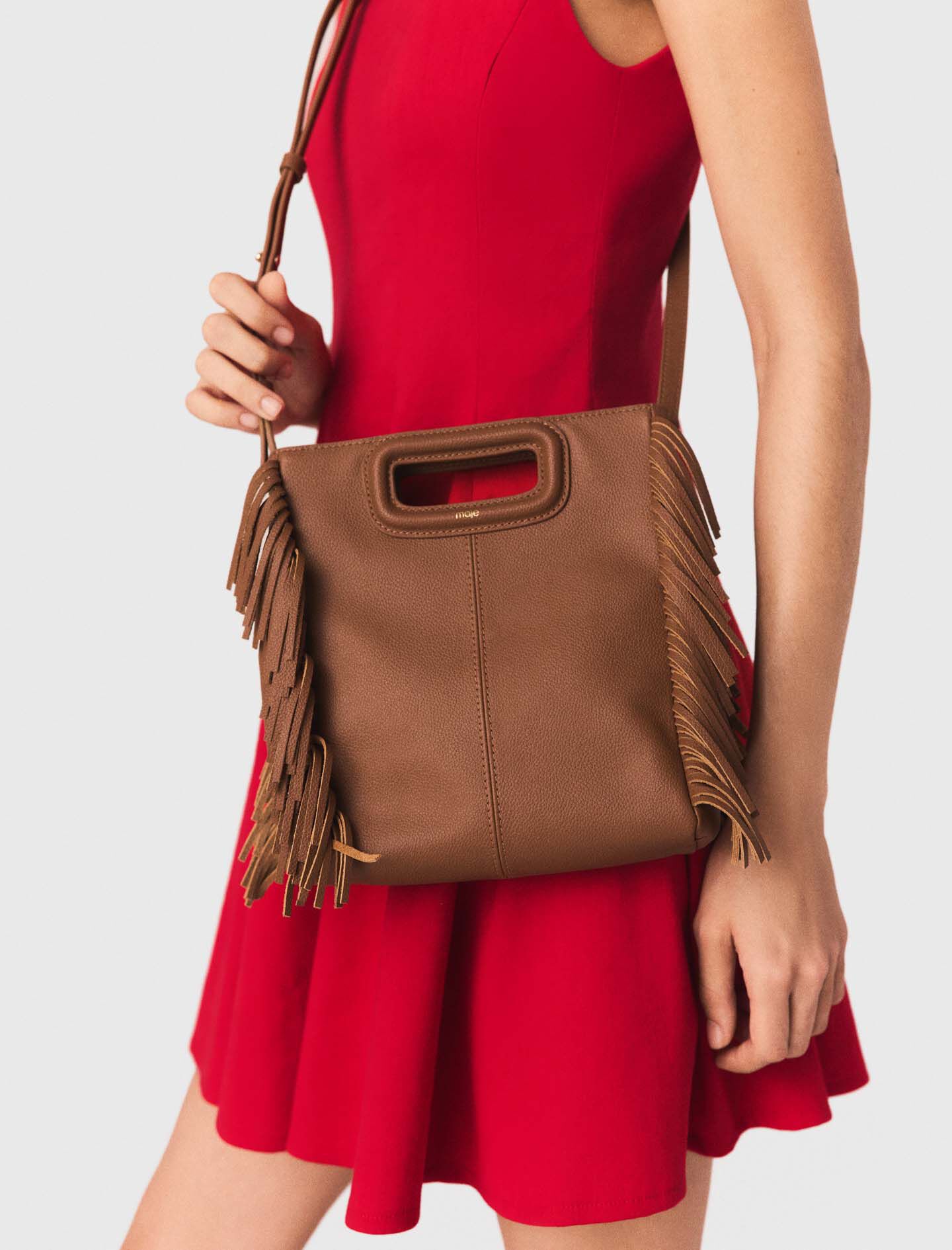 Sac M en cuir grainé