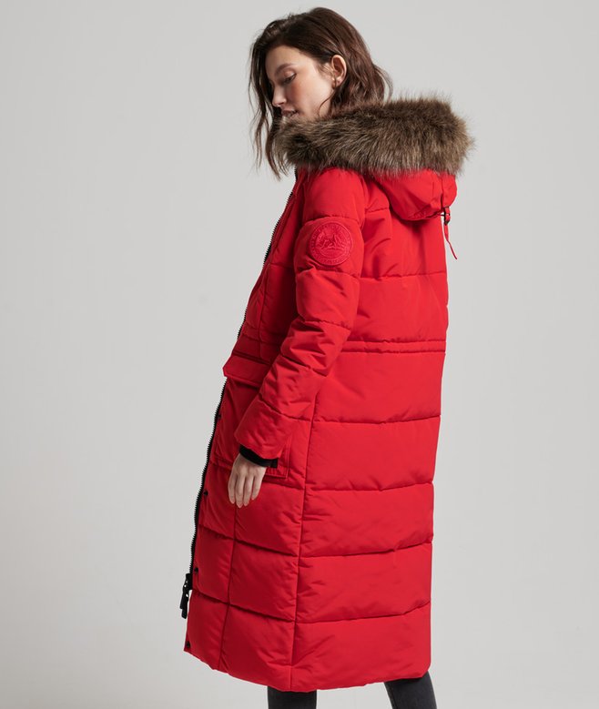 Longline Faux Fur Everest Coat