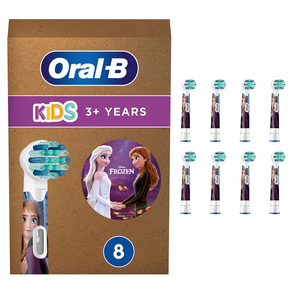 Oral-b Kids Frozen Electric Brush Replacement 8 units
