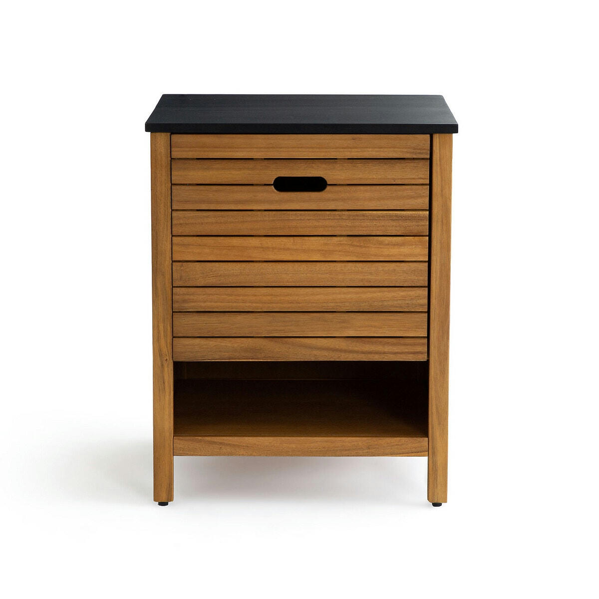 Meuble sous vasque, Saturne, Acacia, 60 cm