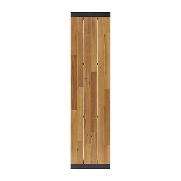 Banc en Acier &Bois d'Acacia - Lot de 2 - Bolero