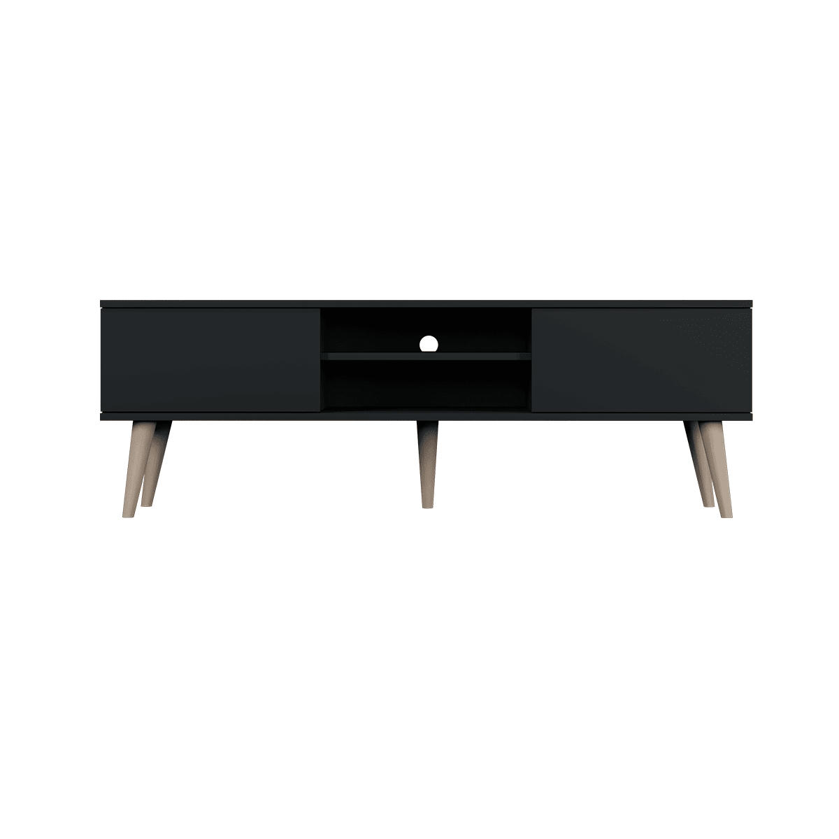 - Meuble tv 160 cm noir