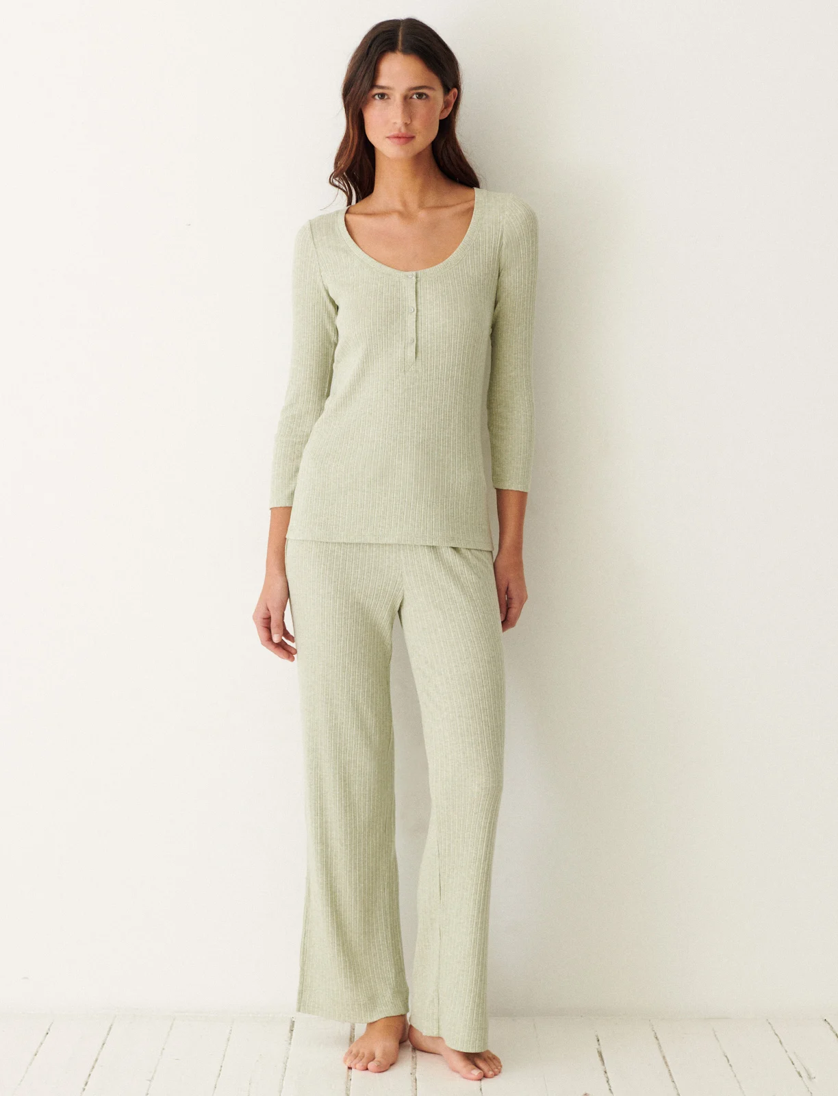T-shirt manches longues ESSENTIEL RIB