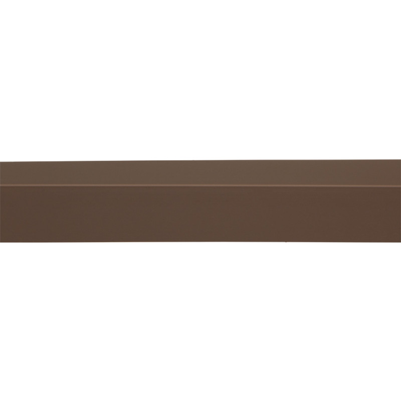 Profilé d'angle synthétique brun 260 x 2 x 2 cm