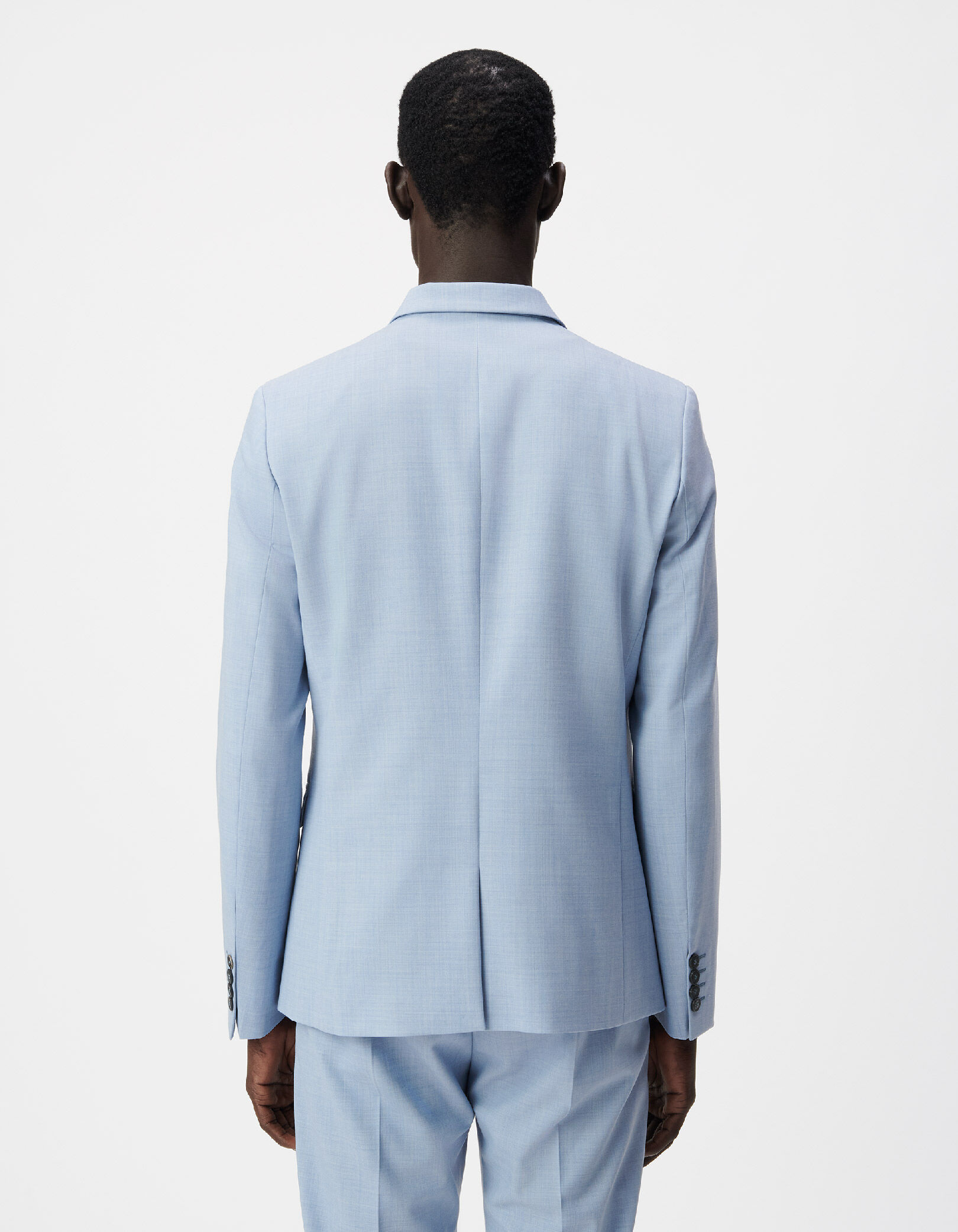 Veste de costume bleu ciel faux-uni TRAVEL SUIT Homme