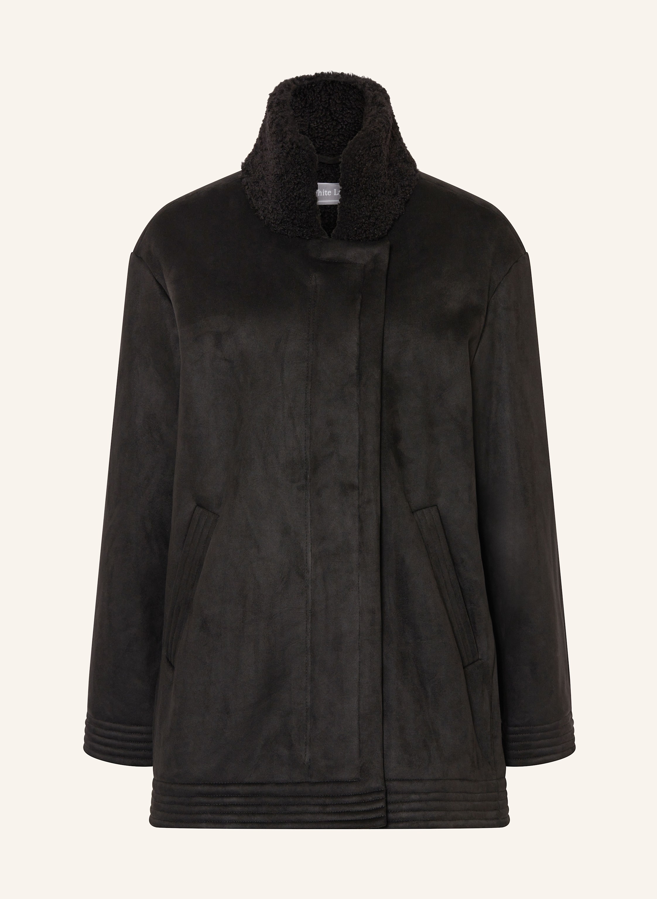 White Label Jacke in Lederoptik