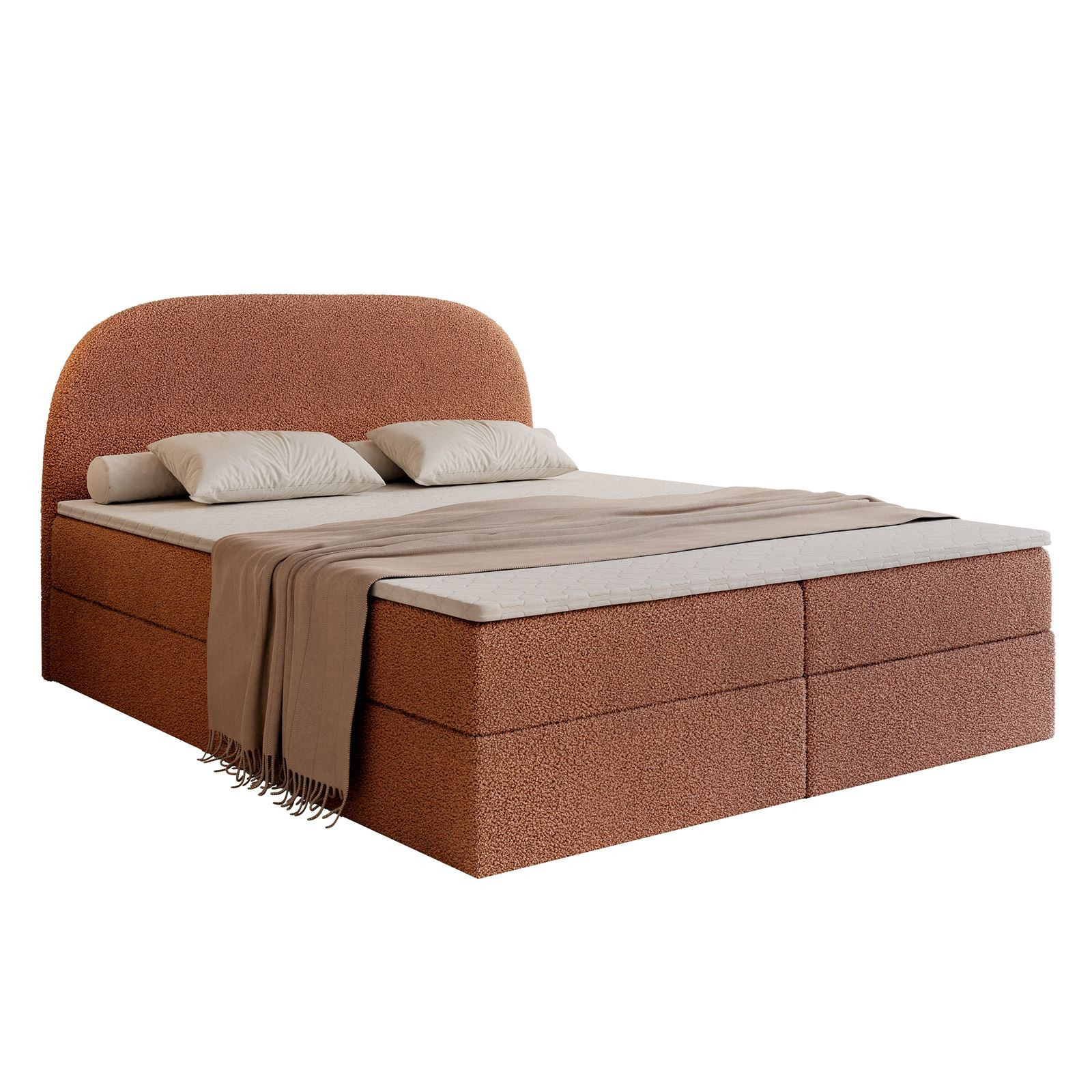 Łoże ALLURE 140x200 Now or never 54 z topperem