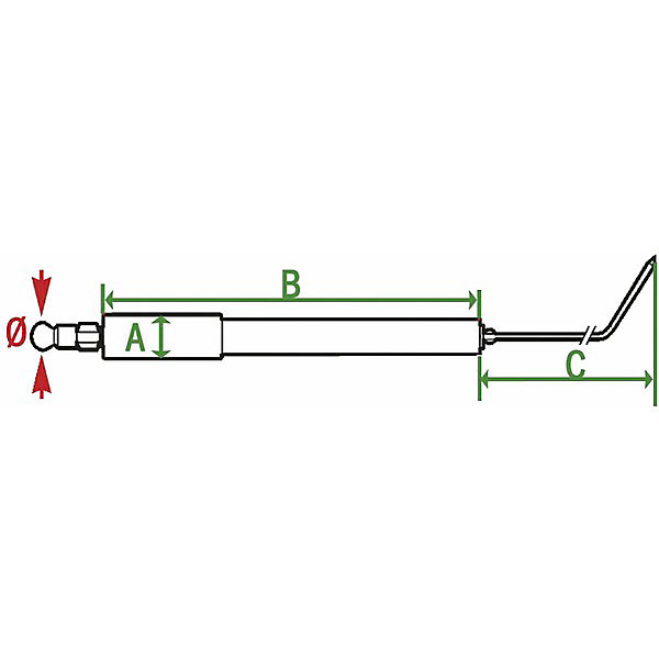 électrode OE9 petit modèle (X 2) - OERTLI : 17271298