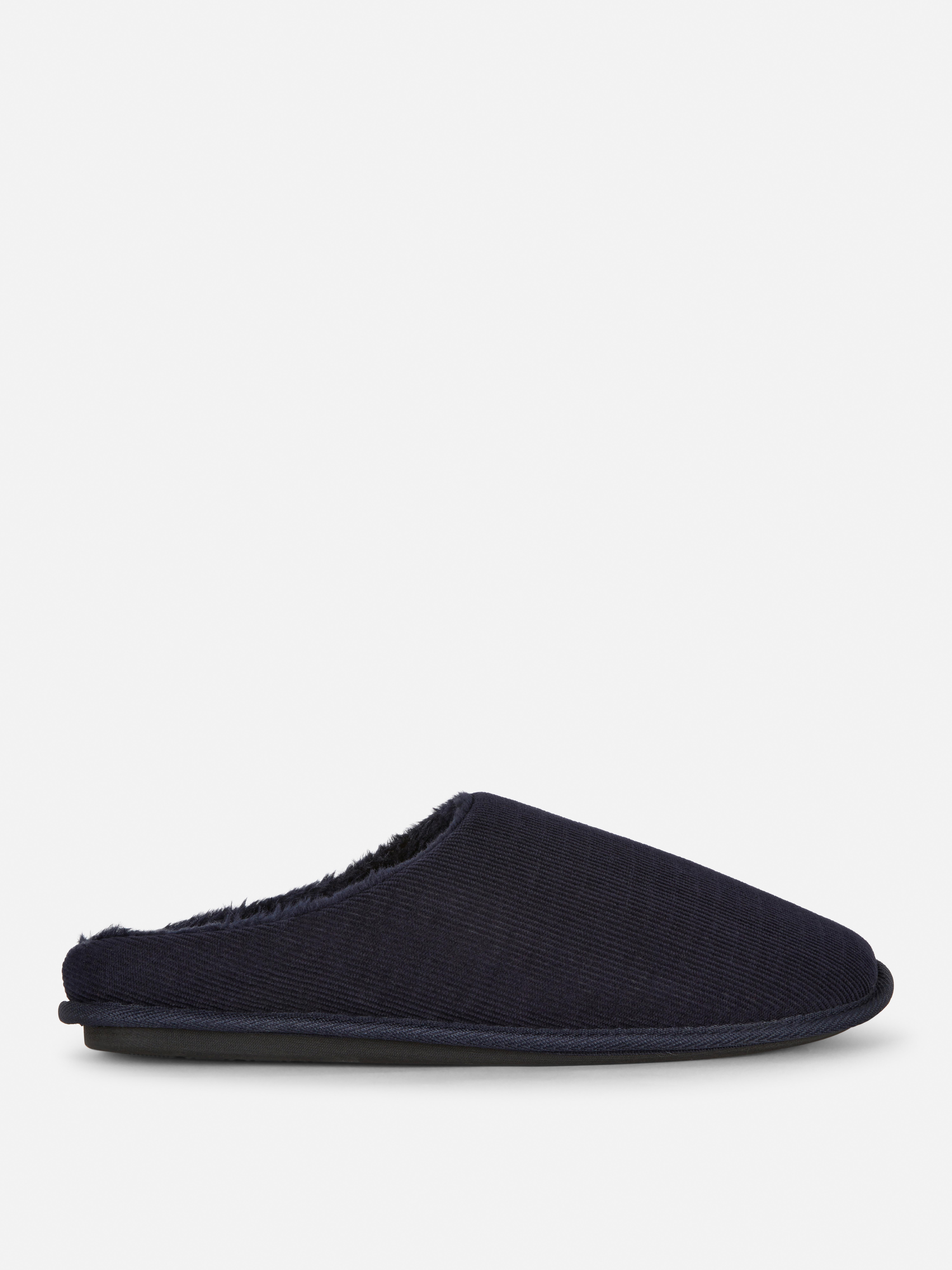 Corduroy Mule Slippers