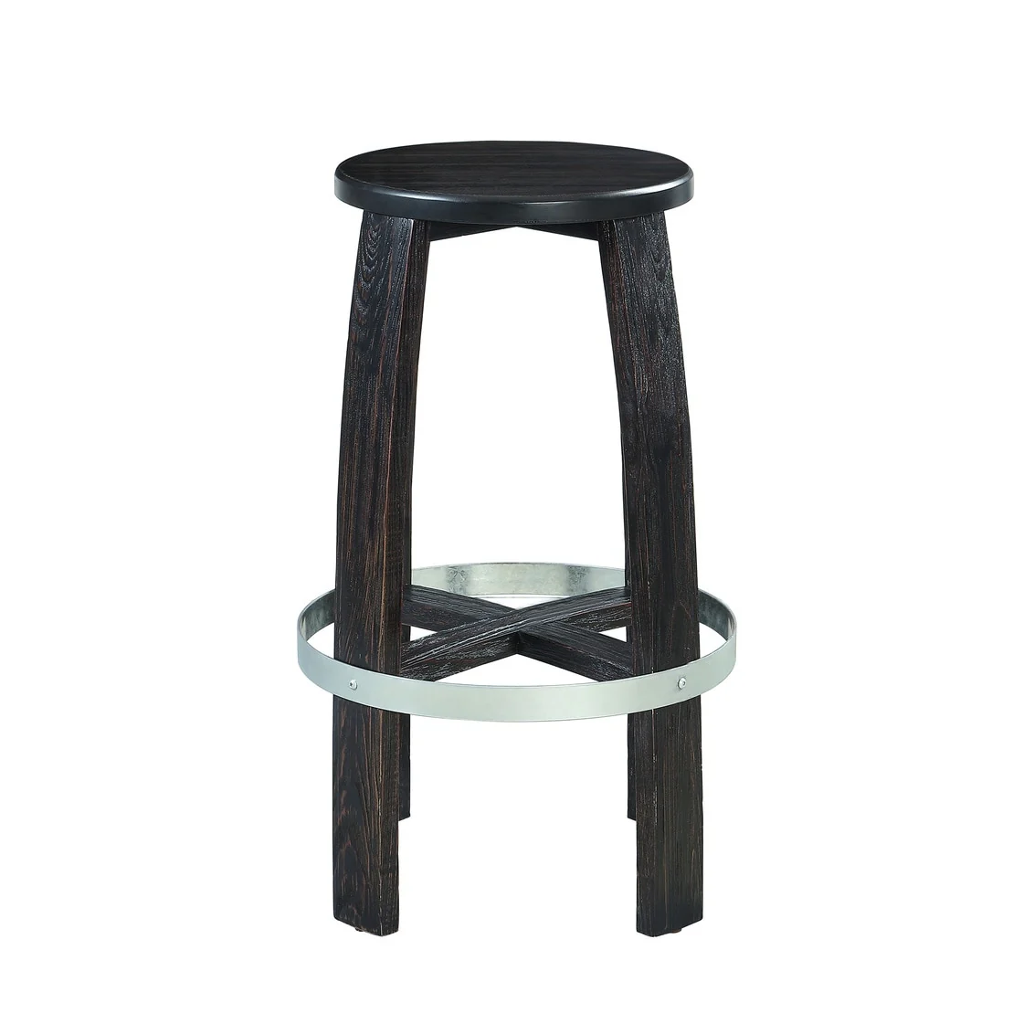 Stout Dark Espresso Backless Wood Barstool