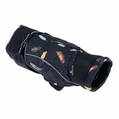 Nomad Tales Bloom Dog Coat - Midnight