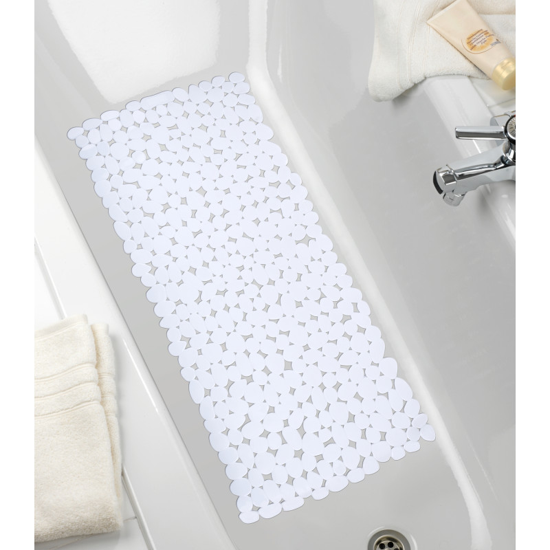 Tapis de bain Paradise blanc 71x 36 cm WENKO