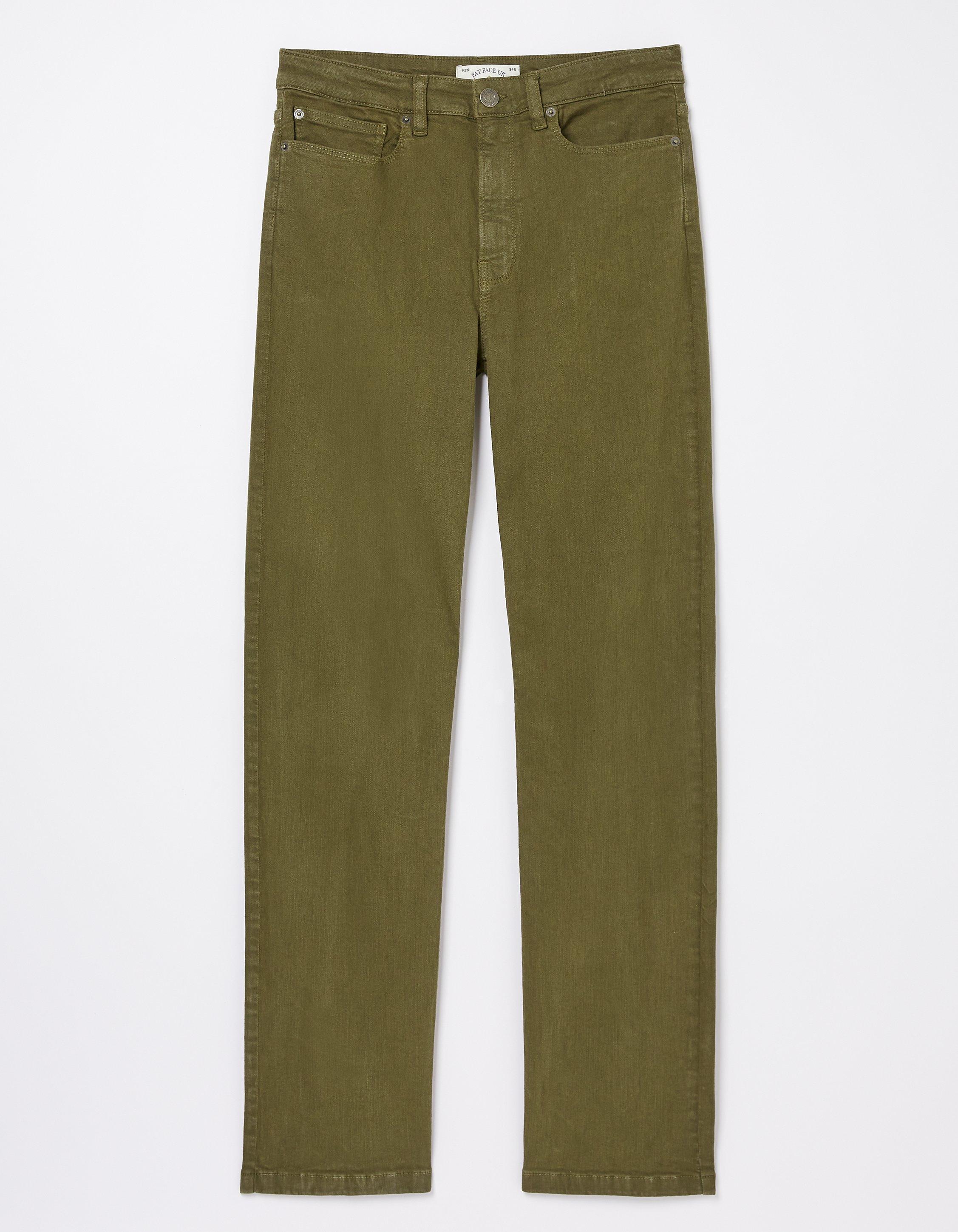 Straight 5 Pocket Jeans