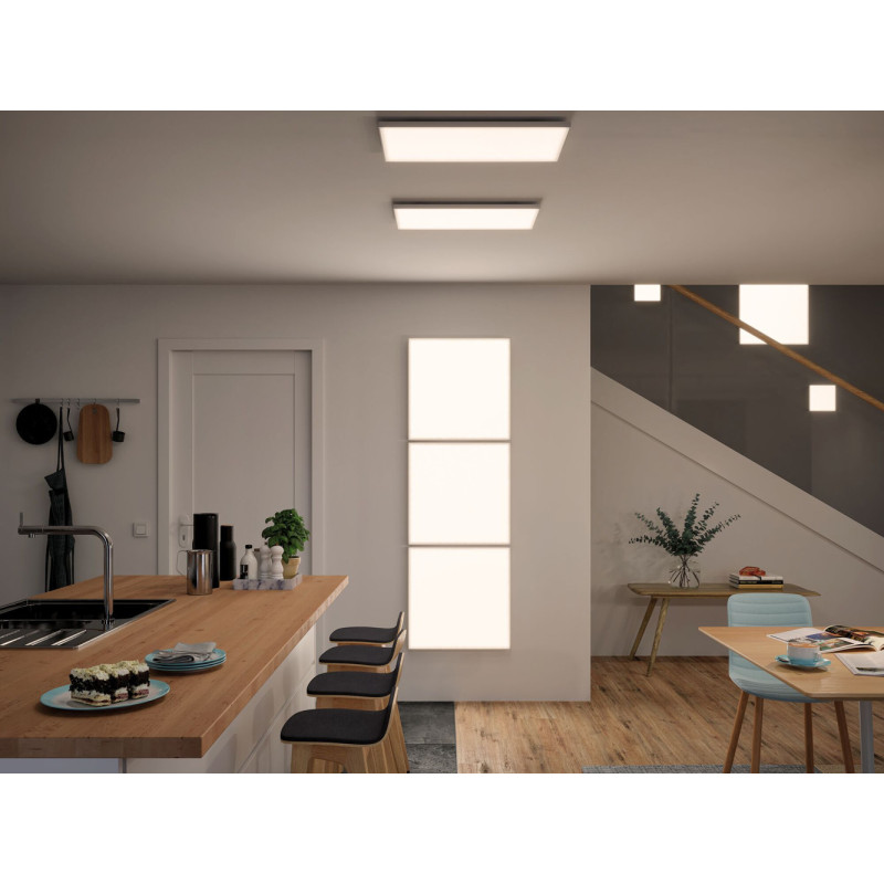 Panneau LED Velora blanc neutre 60 x 60 cm 3500 lm 34 W PAULMANN