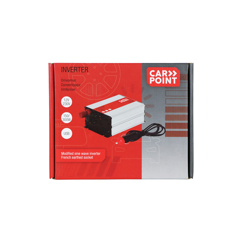 Convertisseur pour allume-cigare 12 V - 230 V