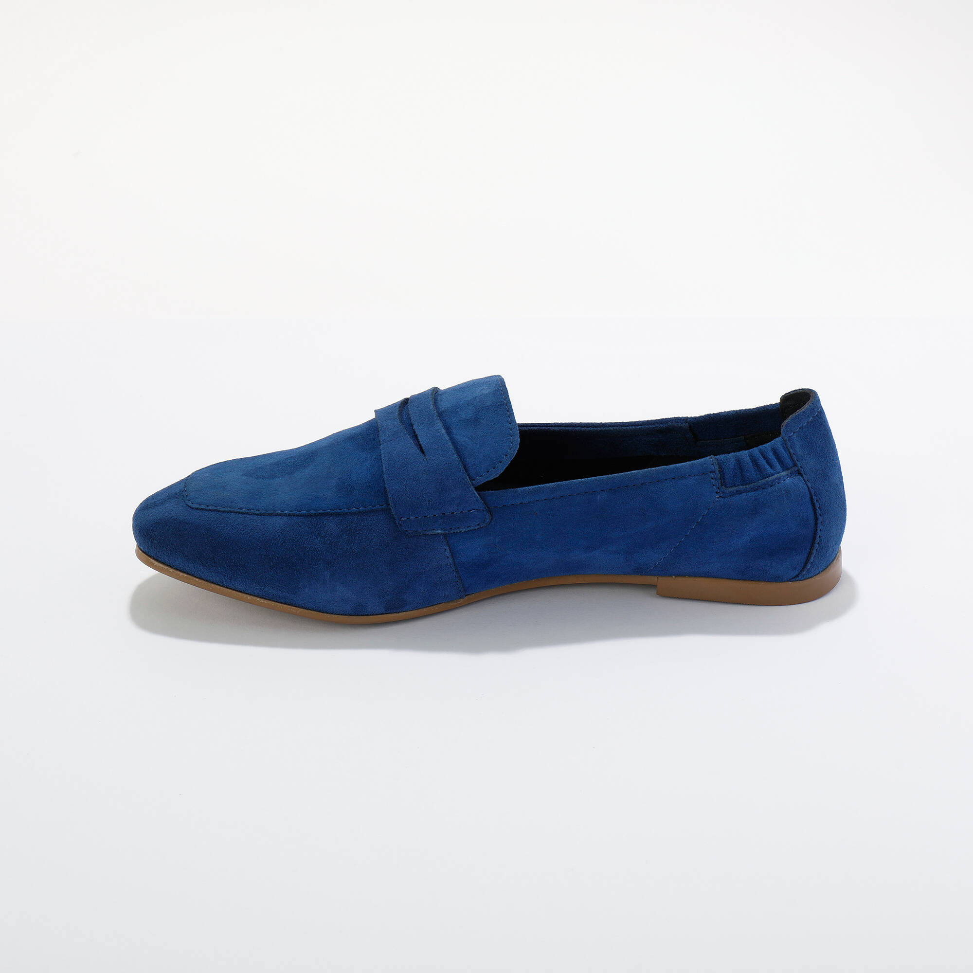 Mocassins cro&ucirc;te de cuir