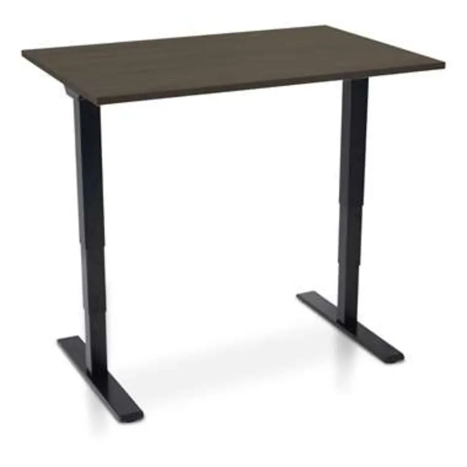 MRC COMFORT elektrisch zit sta bureau - 140x80 - bruin eiken