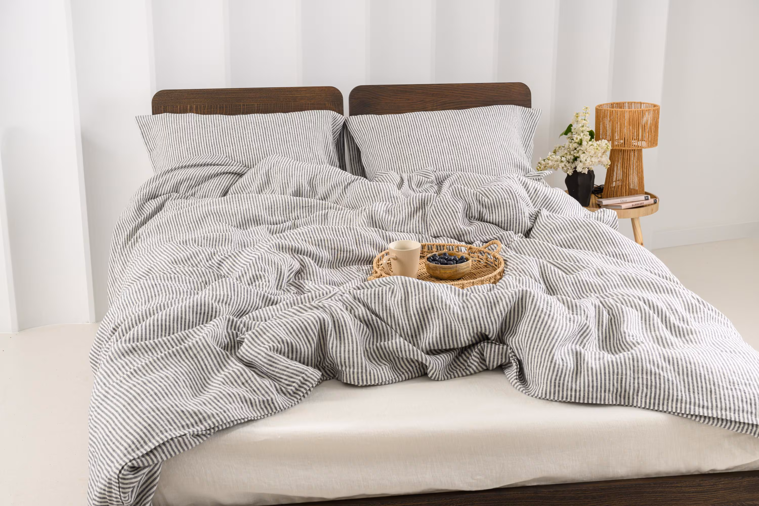100% natural organic linen: duvet cover , linen bedding set in various colors queen, king, twin sizes linen home textiles, Wedding Gift