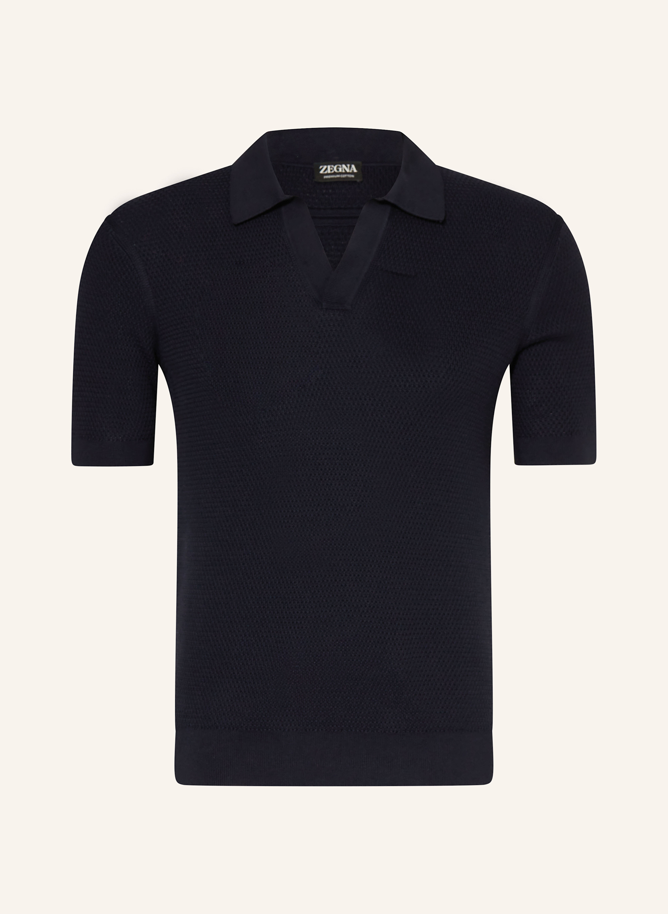 ZEGNA Strick-Poloshirt