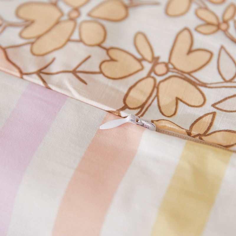 Farrah Sunset Floral Cot Quilt Cover Set