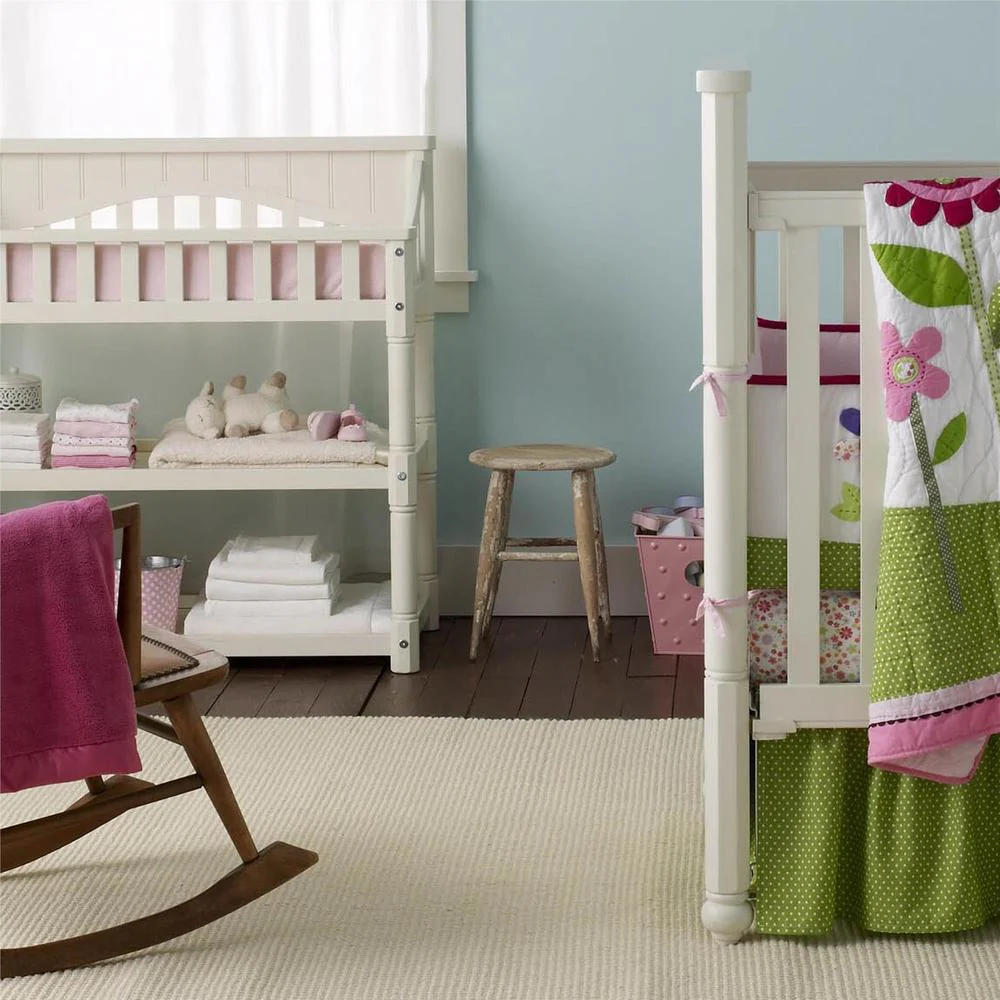 Dorel Living Creamy White Beadboard Changing Table