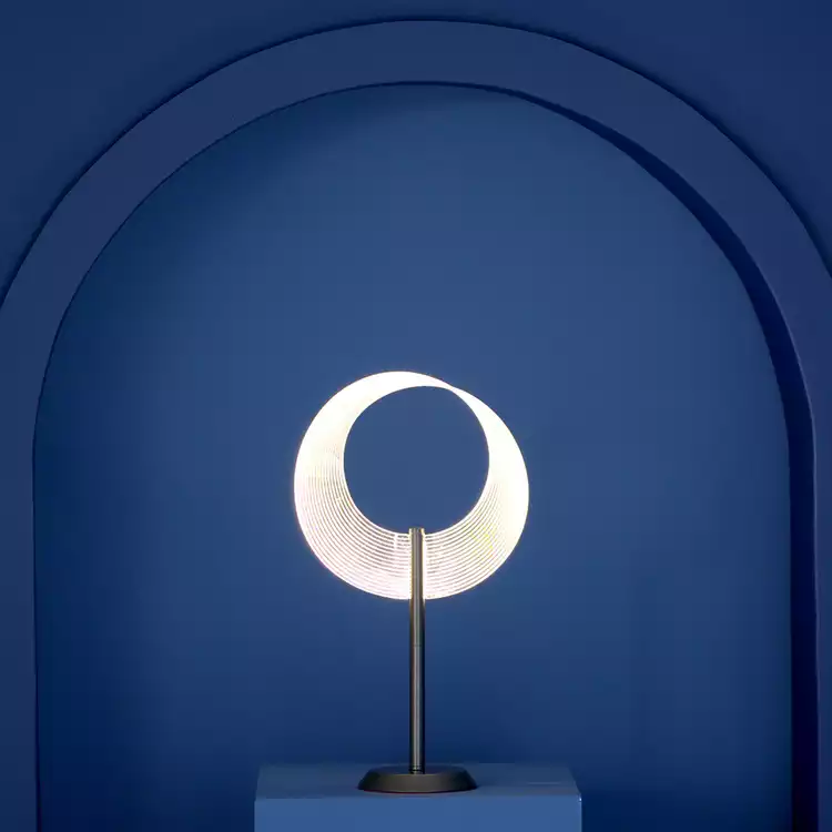 Habitat 60 Compass Table Lamp by Sebastian Conran - Black