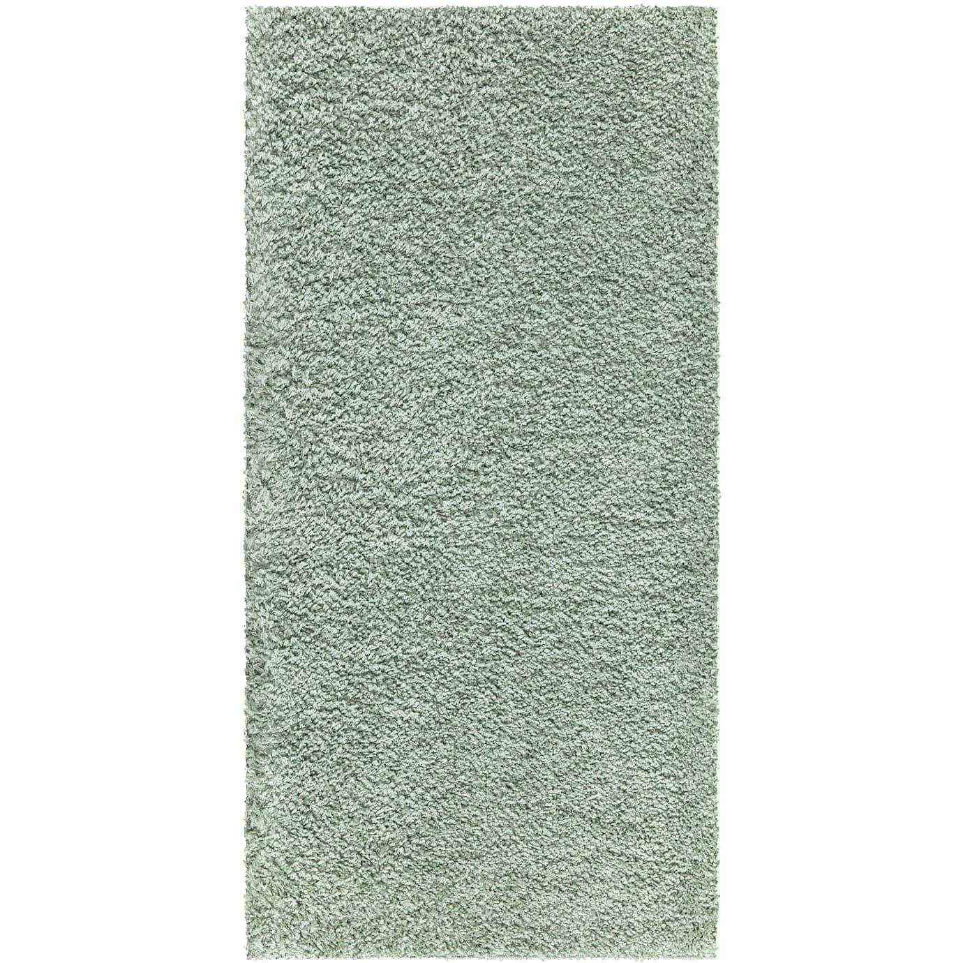 SOFTY - Tapis à poils longs SOFTY vert amande 80x150cm
