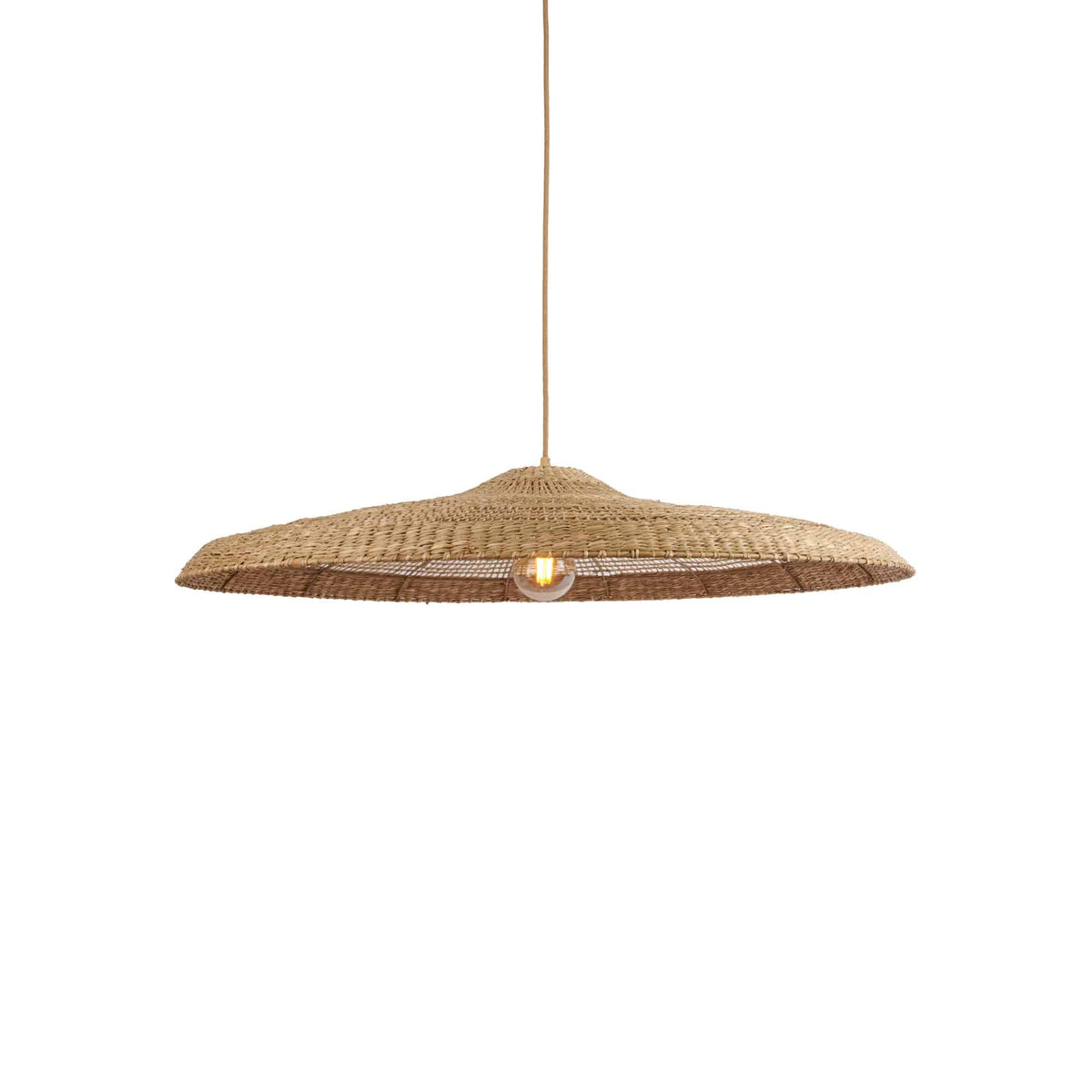GOOD&MOJO hanglamp Santorini - naturel - Ø75cm