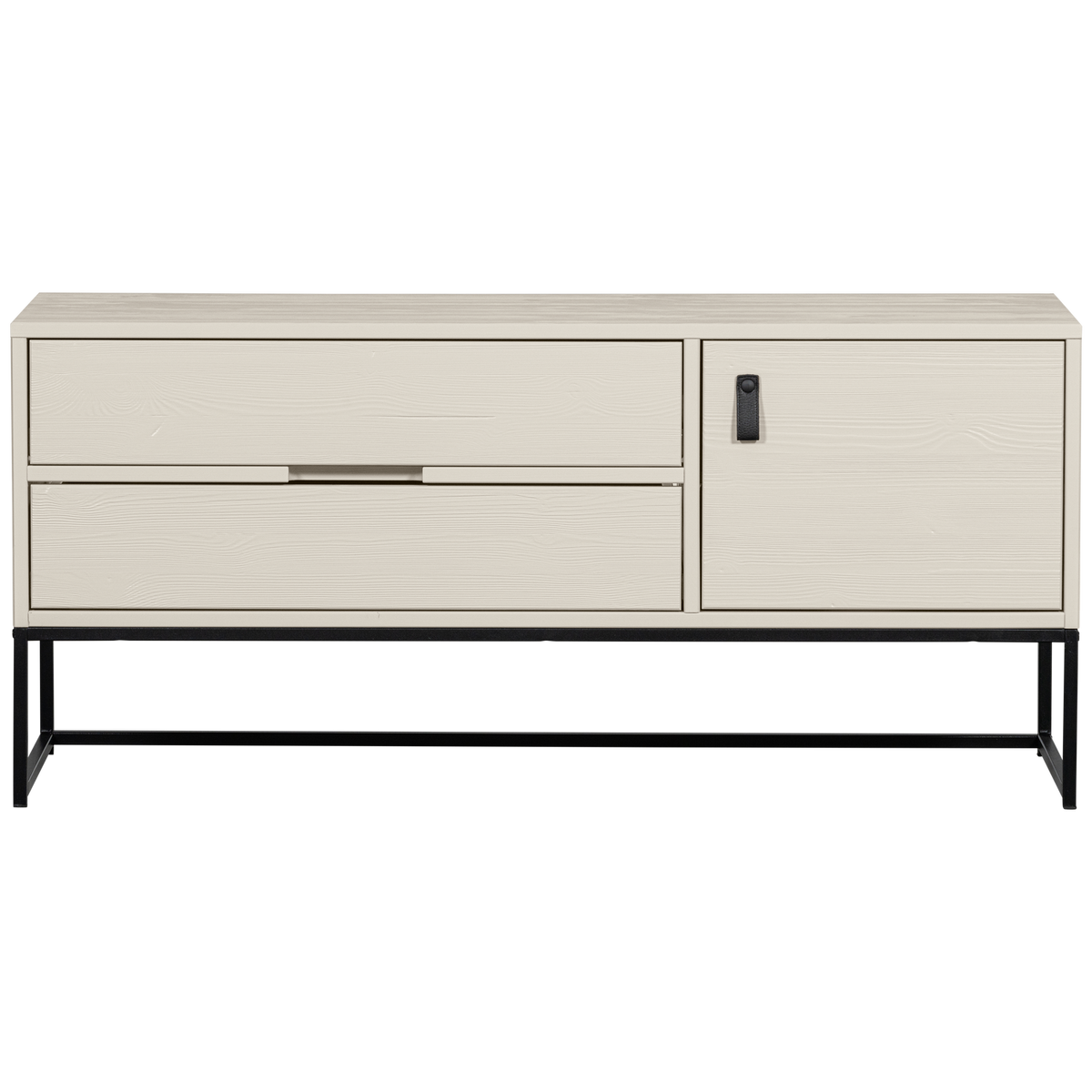 WOOOD tv-meubel Silas - Grenen - Dust - 55x120x44