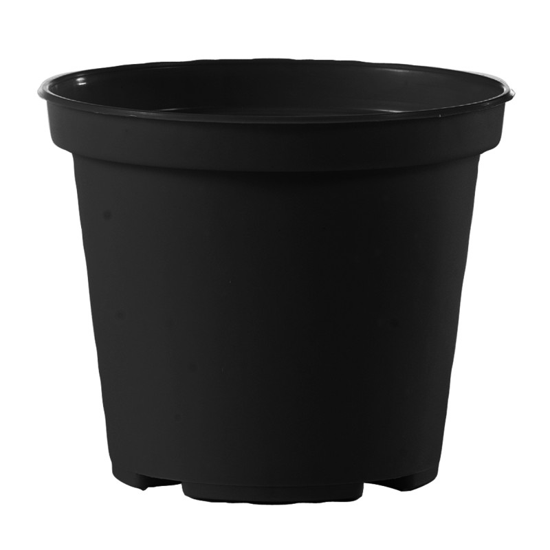 Pot de culture noir Ø 8 cm 6 pièces