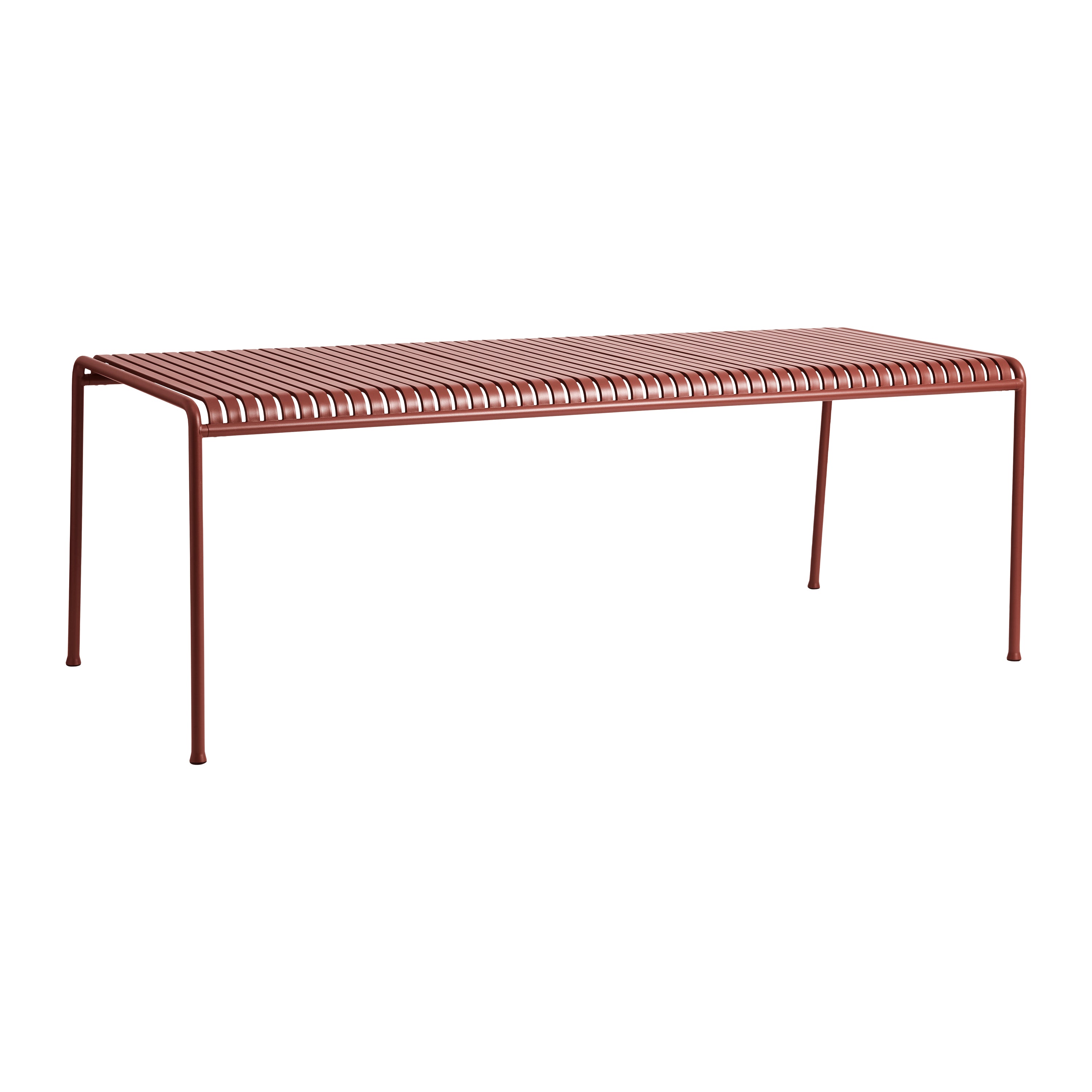HAY Palissade Tuintafel 220 x 90 cm - Iron Red