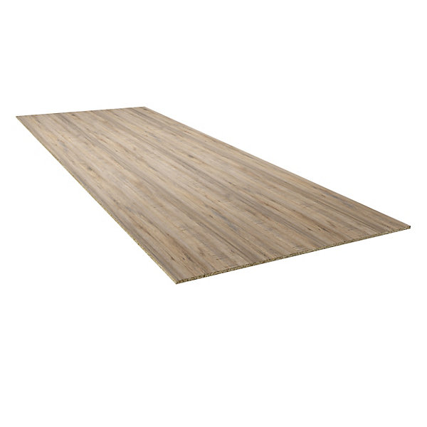 Crédence de cuisine aspect bois vintage GoodHome Berberis l. 200 cm x H. 60 cm x Ep. 10 mm