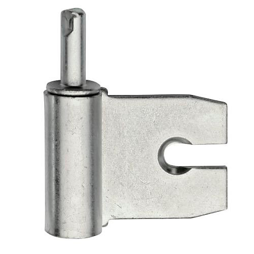Lame universel mâle pour huisserie métallique droite 35x43mm acier zingué - BOURG - M-789081