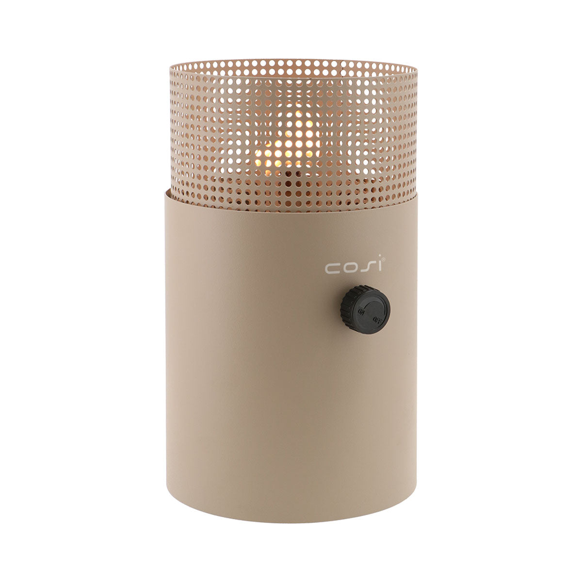Cosi Fires gaslantaarn Cosiscoop Ø16x27 cm - sandy beige