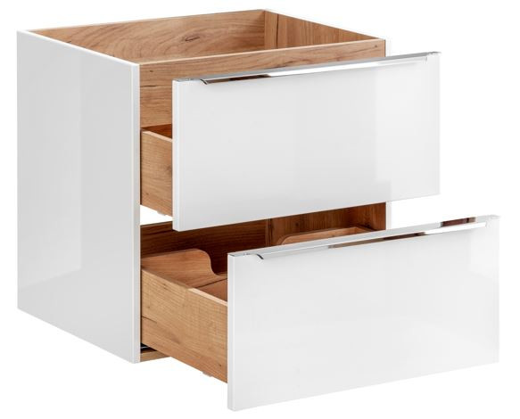 Szafka łazienkowa 60 cm CAPRI WHITE