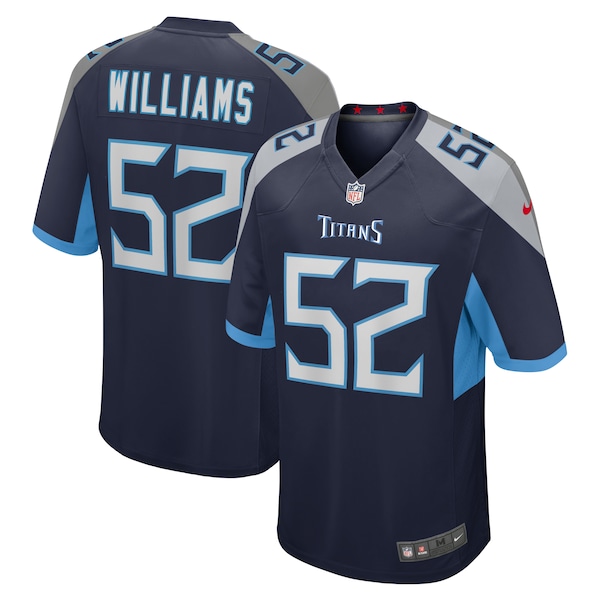 James Williams Tennessee Titans Nike  Game Jersey -  Navy