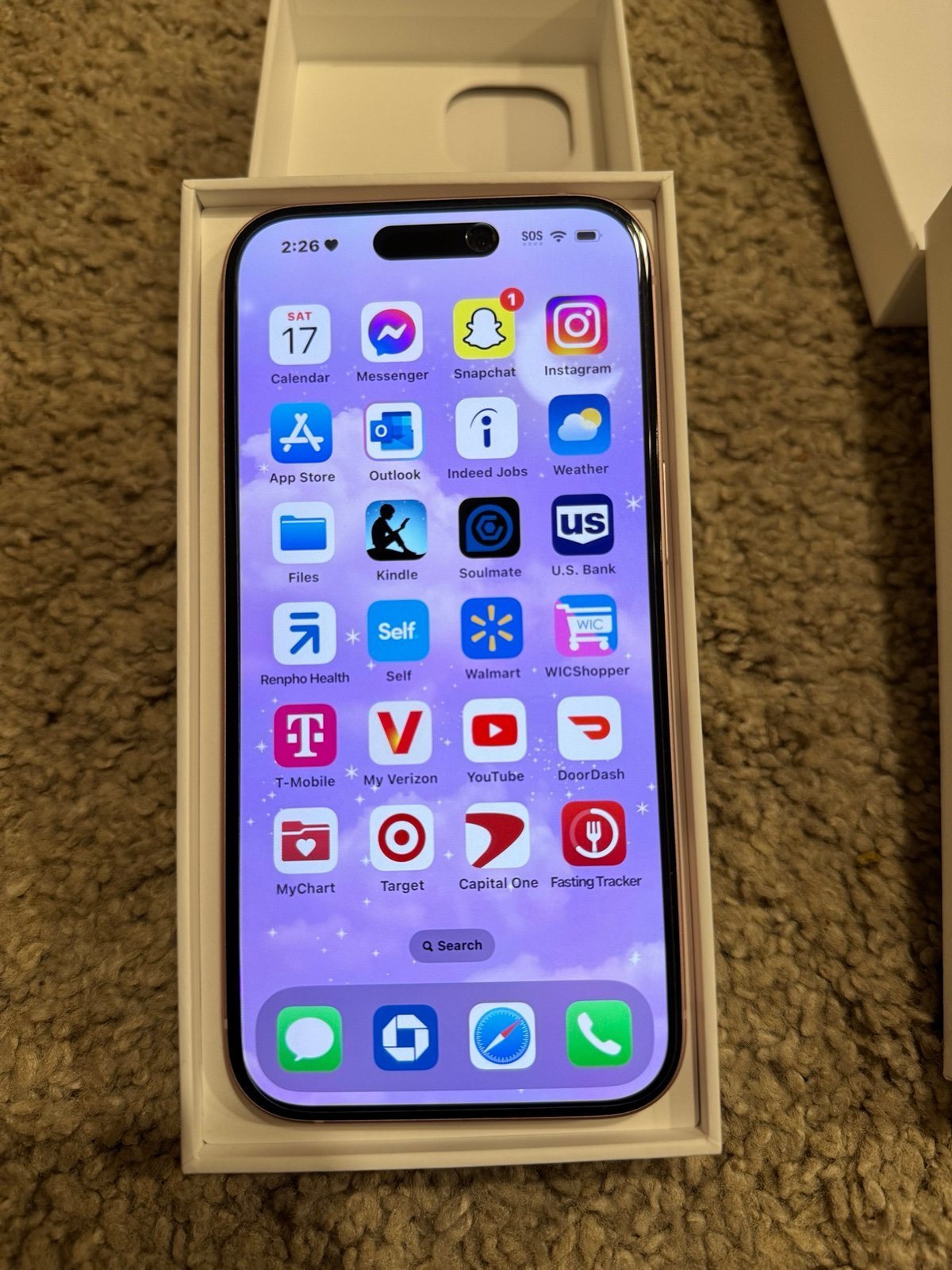 Pink iPhone 15 128g unlocked