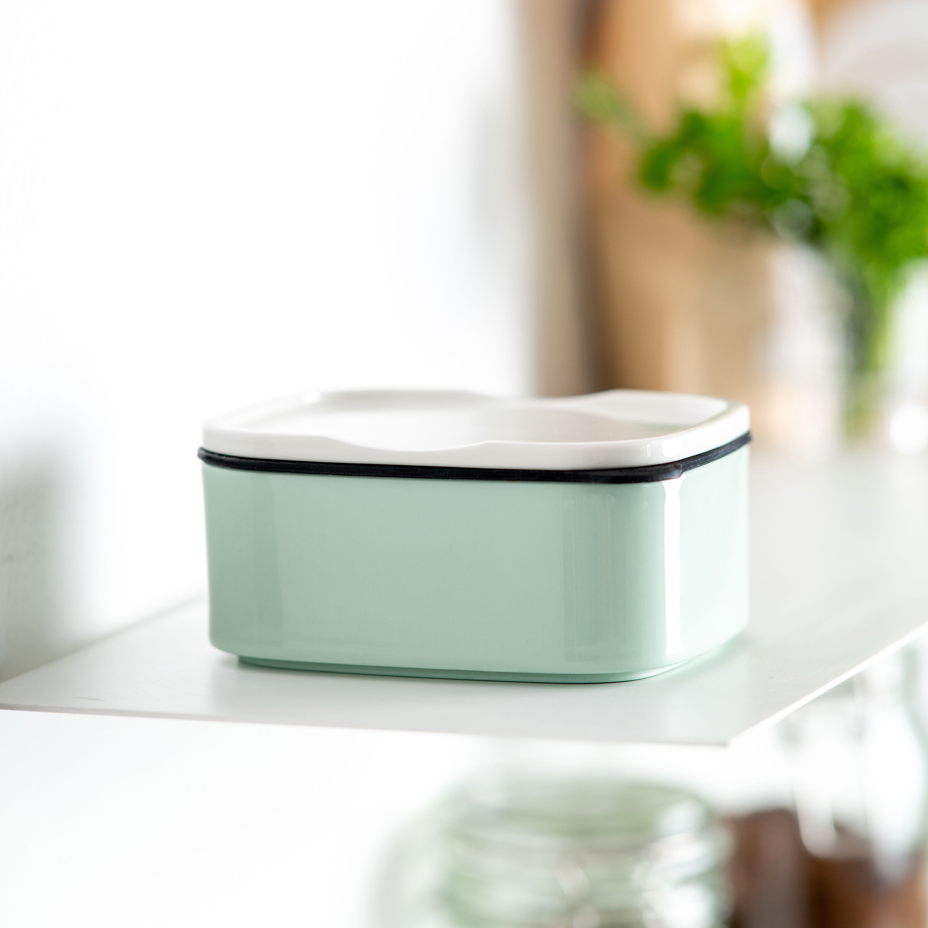 To Go To Go container - Light green, 5.1'' x 4''