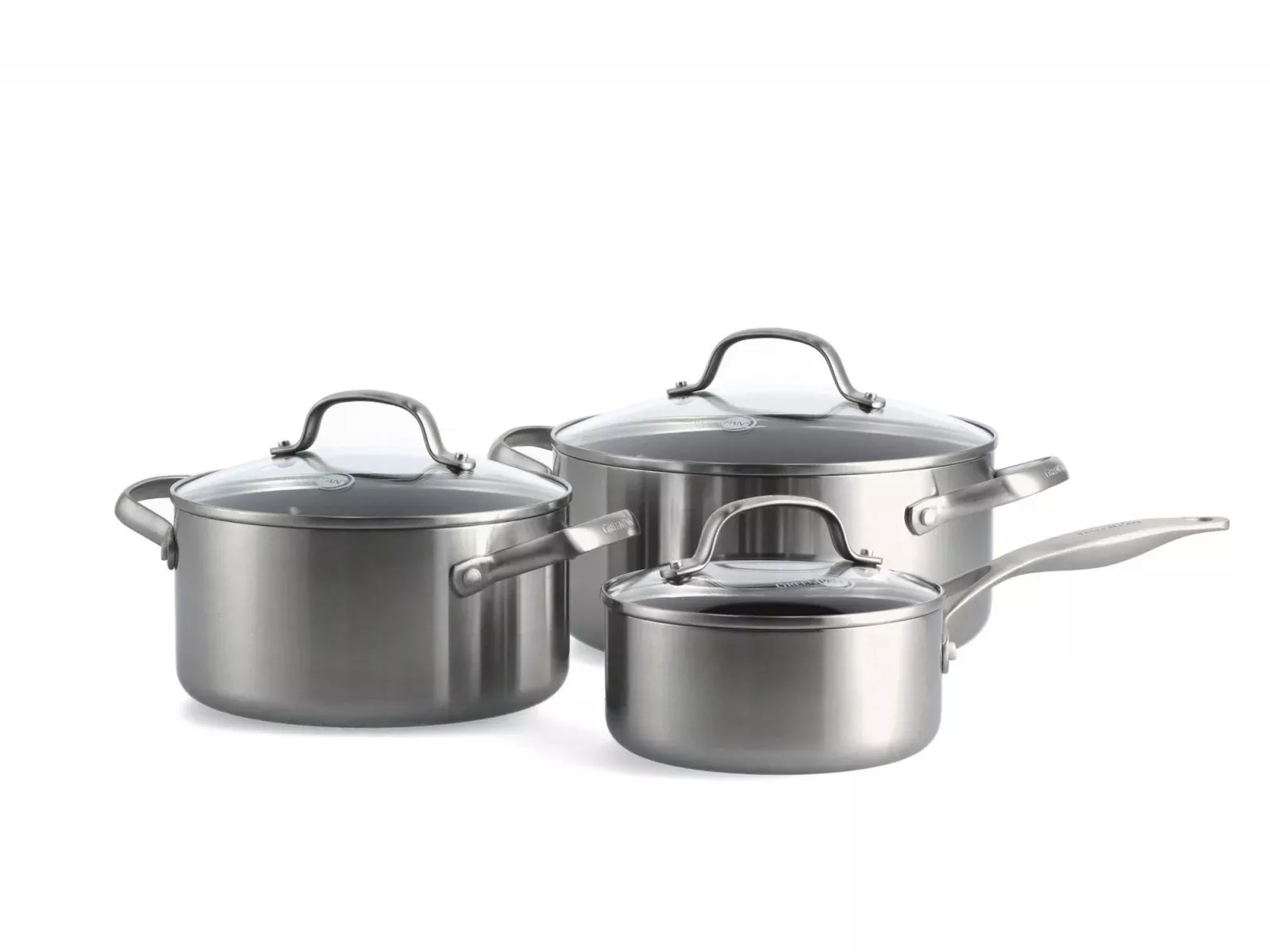 GreenPan Zestaw garnków Geneva 3-Ply 6 elementów