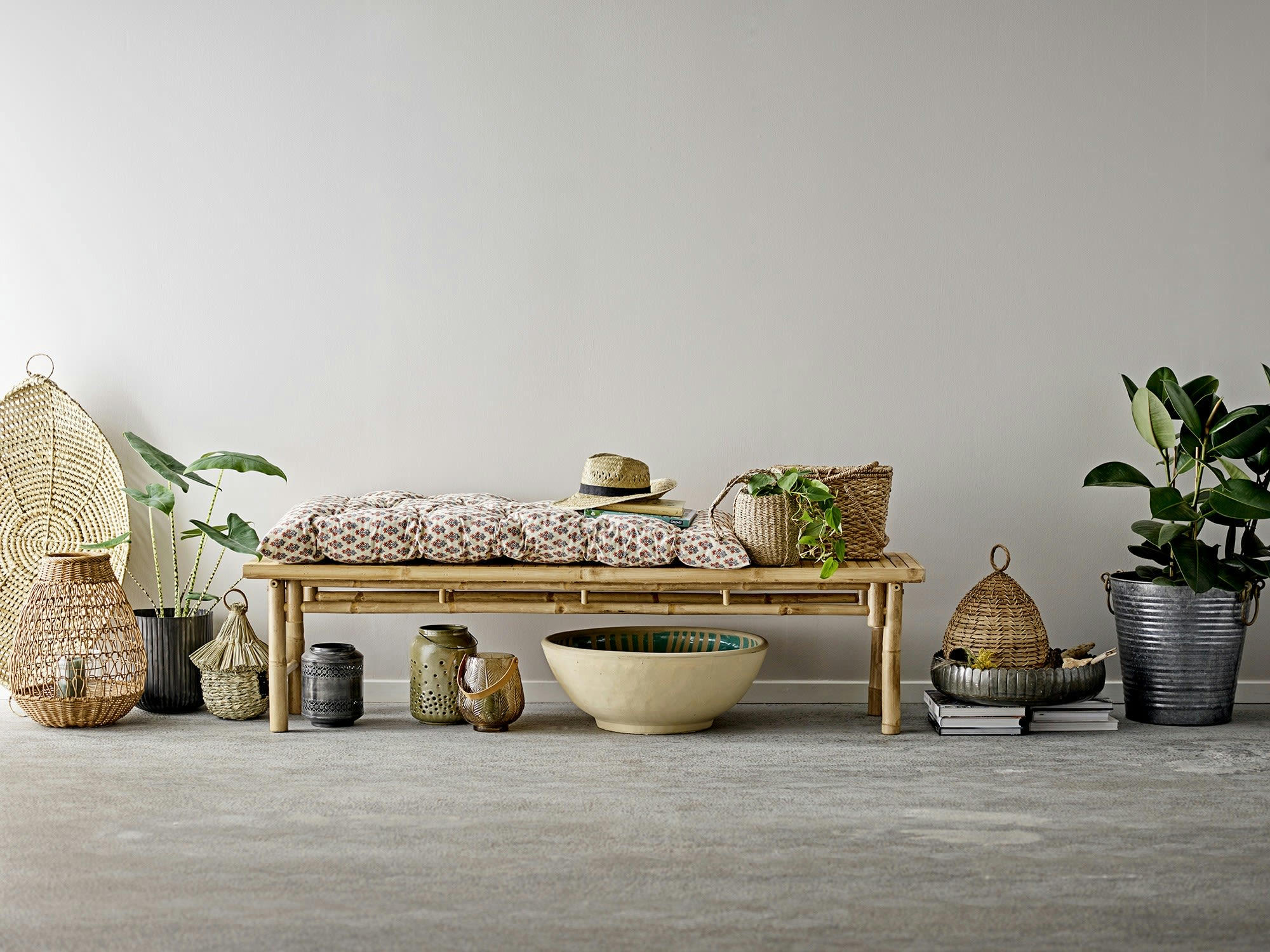 MAYRES - Coussin en coton multicolore