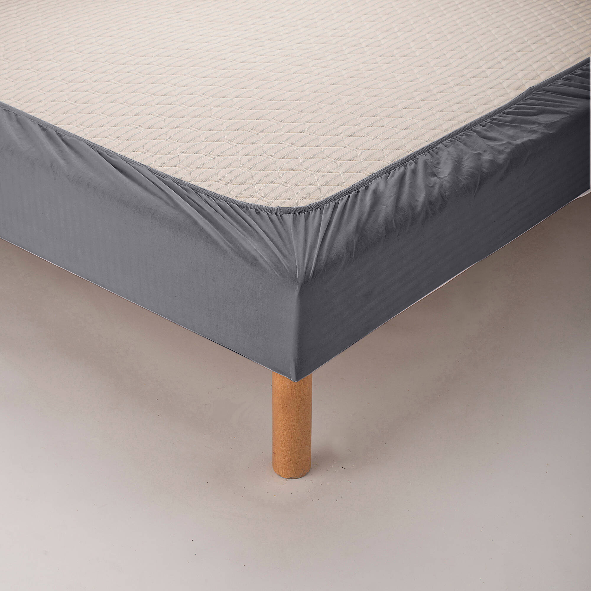 Bande cache-sommier tissu microfibre