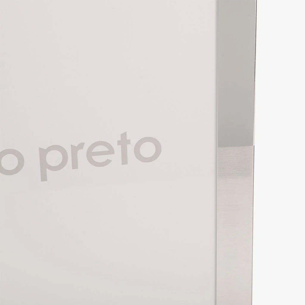 Moldura Tons Prateado 13x18 SHINY & BRUSHED