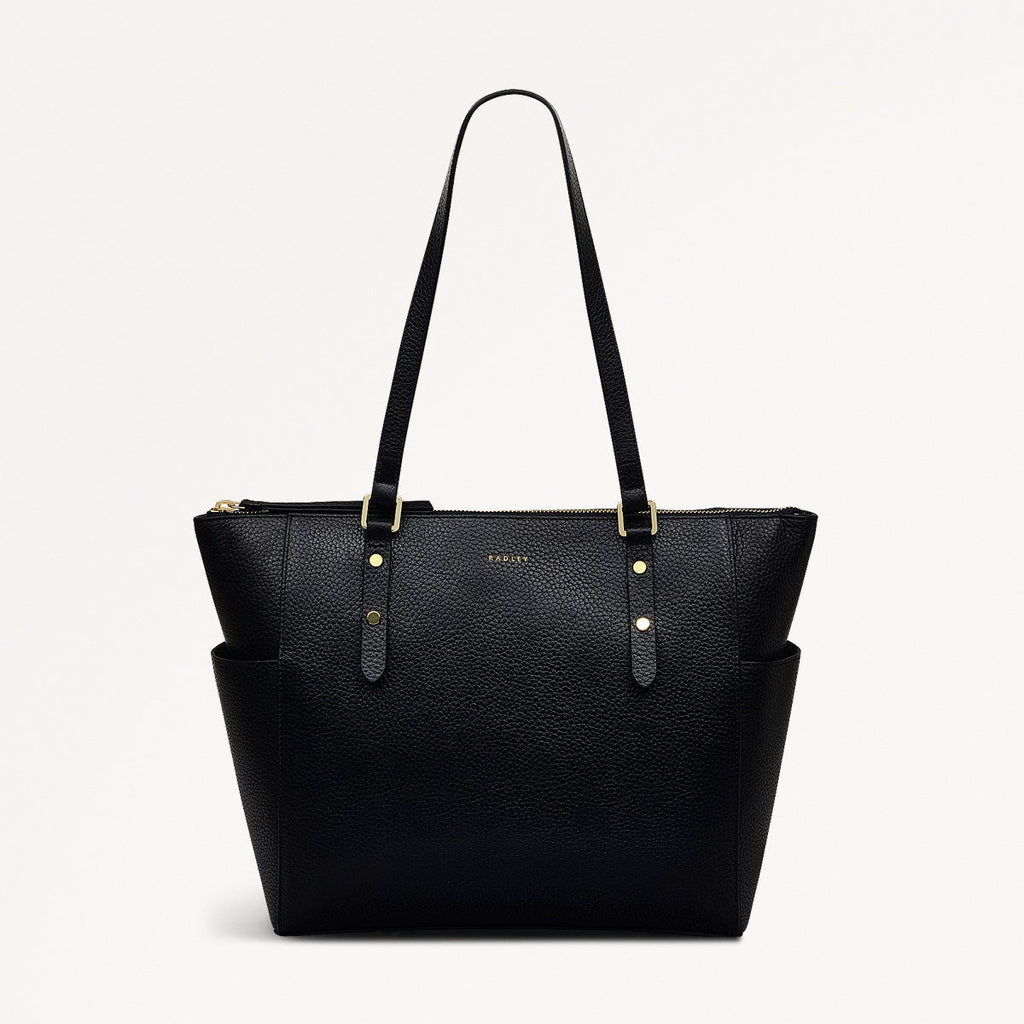 Silk Street - Large Ziptop Shoulder Bag