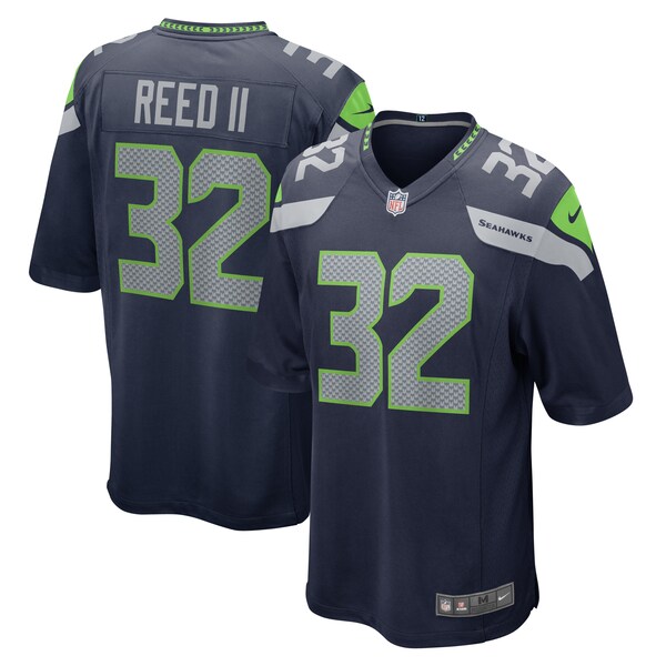 Jerrick Reed II Seattle Seahawks Nike  Game Jersey - College Navy