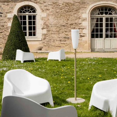 Lampadaire sans fil vert sauge - Paranocta